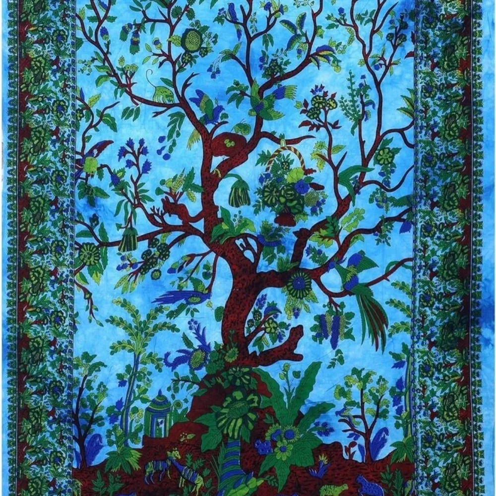 top of tree indian wall